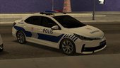 KFK Performance Turk Polis Araci Toyota Corolla