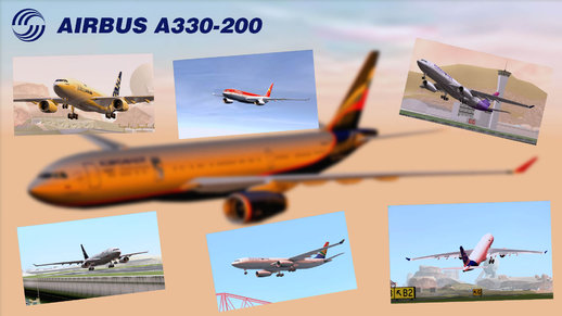Airbus A330-243 Livery Pack
