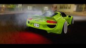 2015 Porsche 918 Spyder Widebody