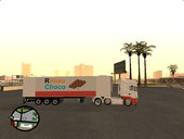 Scania R620 with Rimau Choco Trailer