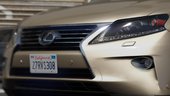 2014 LEXUS RX350 LUXURY [ Replace ]