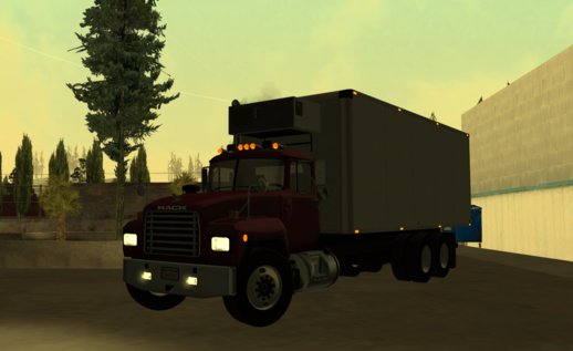 Mack RD690 Box Truck