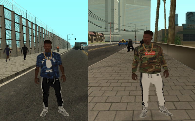 run out intermittent Stationary GTA San Andreas Adidas Track Pants Pack Mod - GTAinside.com
