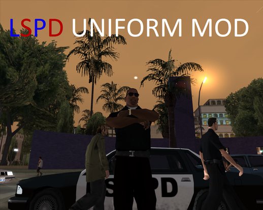 GTA San Andreas LSPD Uniform