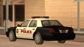 2006 Ford Crown Victoria Las Payasadas Police Department