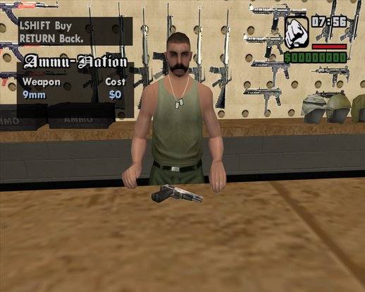 Free Guns & Unlimited Ammo (Only at Ammu Nation)