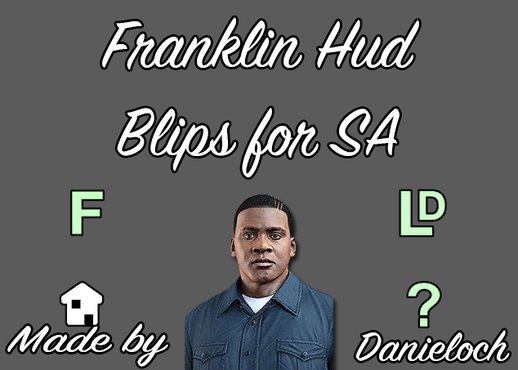 Franklin's Original Hud Blips From GTA V PC