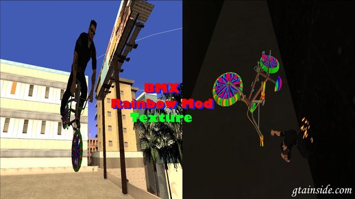 BMX Rainbow Texture