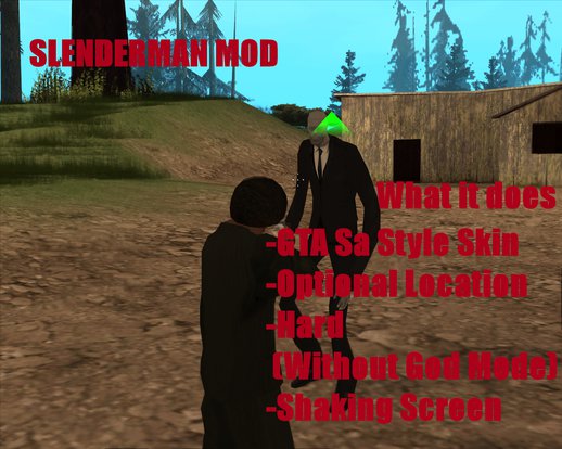 GTA San Andreas Slenderman