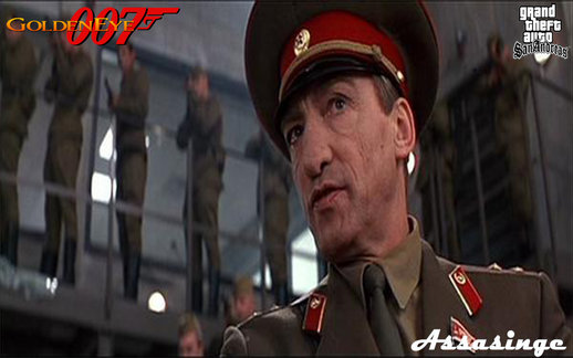 General Ouromov from Goldeneye 64