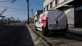 Portuguese Van Post Office - CTT & CityPOST - Peugeot Bipper [Replaced/Livery] v1.0