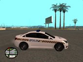 Chevrolet Cruze Malaysia Police