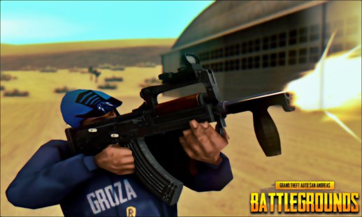 Playerunknown's Battleground OTs-14 Groza