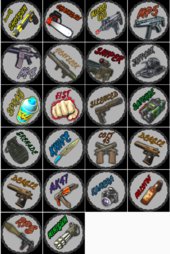New Weapon Icons For Android