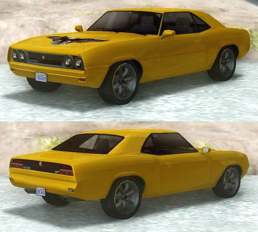 GTA V Declasse Vigero Eagle