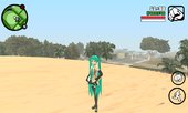 Miku Anime Girl Skin For Android