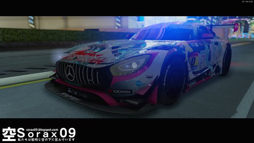 Mercedes Benz AMG GT3 Goodsmile Racing 2018