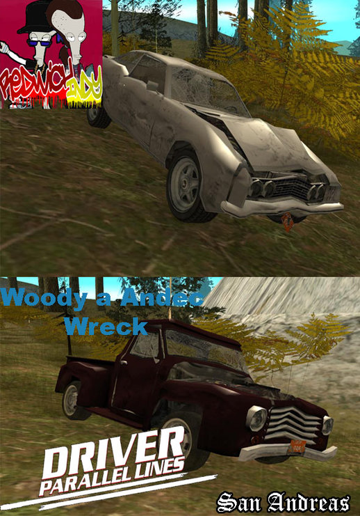 Driver PL Andec a Woody Wreck (pack)