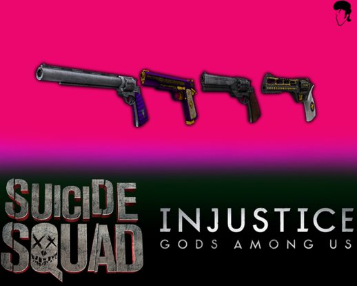 Joker & Harley Pistols Pack