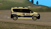 Kafkas Performance Fiat Doblo Türk Polis Aracı