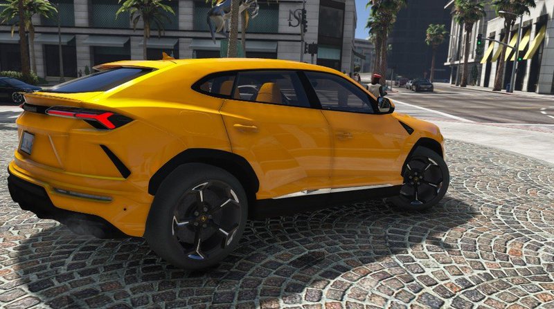 GTA 5 Lamborghini Urus 2018 (Add-on) Mod - GTAinside.com