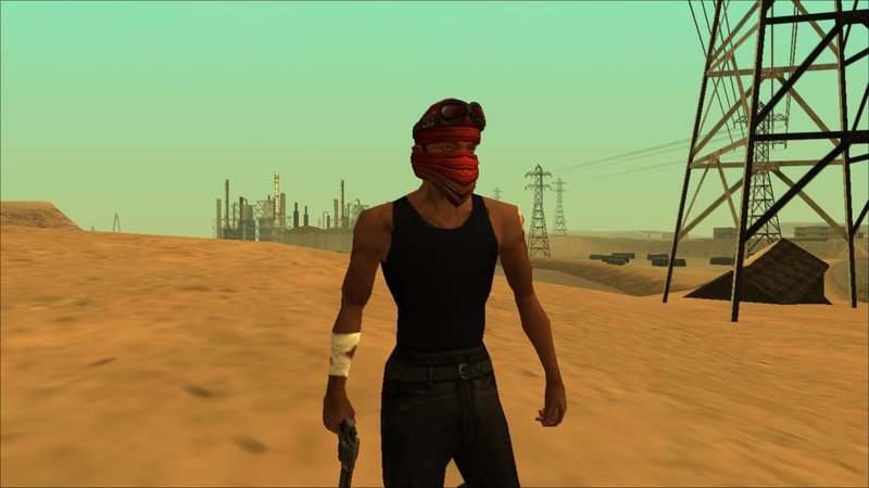 Gta San Andreas Desert Ranger Mask For Cj Mod Gtainside Com - gta san andreas cj roblox skin mod gtainside com