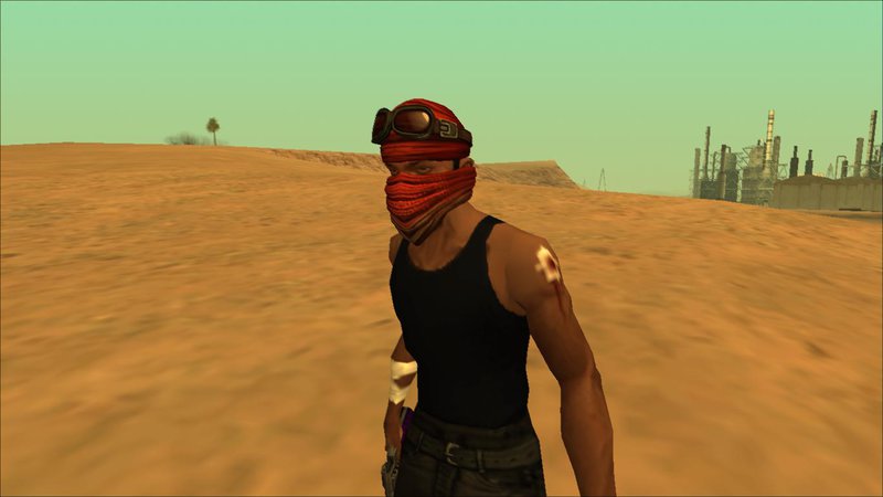 Gta San Andreas Desert Ranger Mask For Cj Mod Gtainside Com - gta san andreas cj roblox skin mod gtainside com
