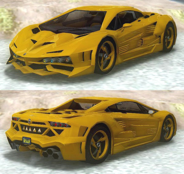 Mod do Pegassi Zentorno para GTA IV - GTA 5