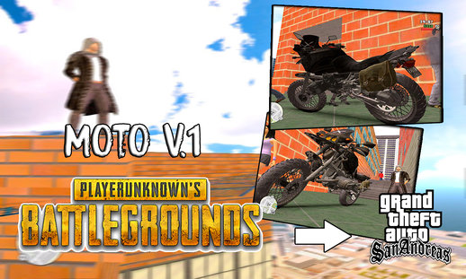 Moto De Playerunknow´s Battlegrounos V.1