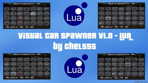 Visual Car Spawner v1.0 - LUA