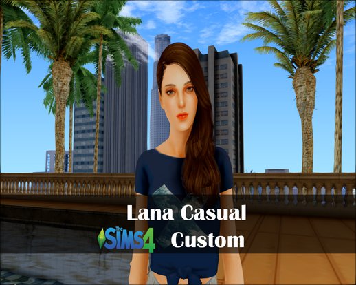 Lana Sims 4 Custom [Casual]