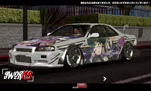 Nissan Skyline R34 Yoshiko Tsushima Timeattack Kit By IwanSaputra 