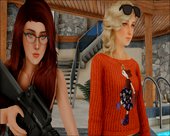 Samantha Casual v3 [Sims 4 Custom]