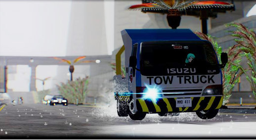 Isuzu ELF Philippine Government Tow Truck