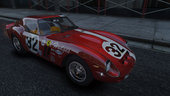 1962 Ferrari 250 GTO [Add-On | LODs | Template]