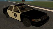 Ford Crown Vic Police (lowpoly)