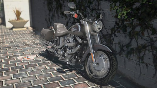 Harley Davidson Fat boy Terminator 2 HQ [Add-On]