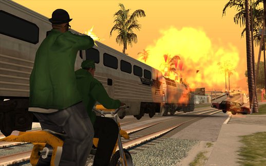 Original GTA SA Effect and Particle