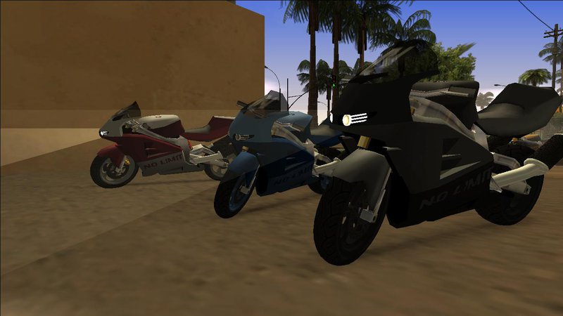 NRG-500 Number 7 Mod para GTA San Andreas