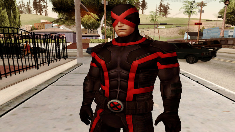 Download Cyclops from Marvel Strike Force for GTA San Andreas (iOS, Android)