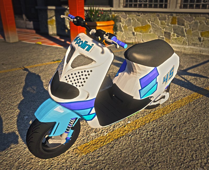 ser godt ud Alice Transportere GTA 5 Piaggio Zip Polini [Replace / Add-On] Mod - GTAinside.com