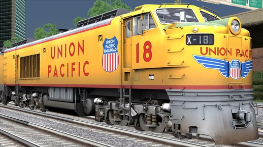 Union Pacific 8500 HP Gas Turbine Electric Locomotive