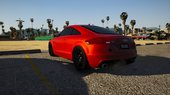 Audi TT Coupe S-Line 3.2 Quattro 2007 [ADD-ON/MOVEABLE SPOILER/VIBRATING EXHAUST/DIRT MAPPED] V1.0