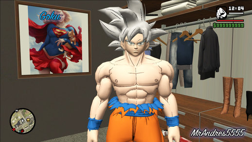 Goku Mastered Ultra Instinct from Dragon Ball Xenoverse 2