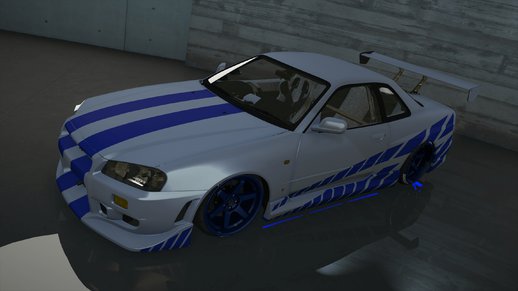 1999 C-West Nissan Skyline GT-R (BNR34) [Add-On / Animated Engine / RHD]