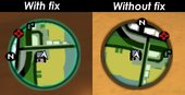 Radar Disc Color Fix