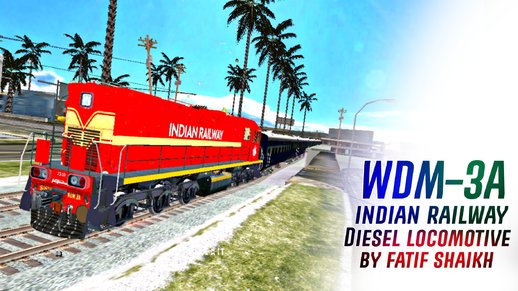 Indian Diesel Locomotive | Train Engine | WDM-3A