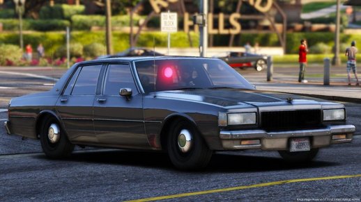 [ELS] 1988 Chevrolet Caprice 9C1 (Unmarked) - Los Angeles Police Department