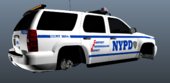 2015 NYPD Police Tahoe with correct NYPD style lights [ELS]