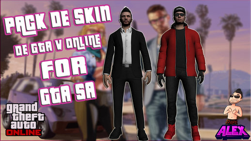 Pack de Skin de GTA V Online (con Normalmap) #3